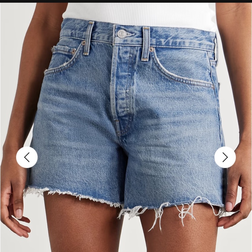 Agolde Parker Long Shorts